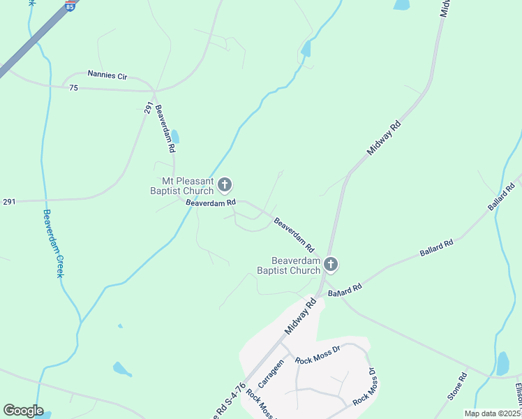 map of restaurants, bars, coffee shops, grocery stores, and more near 120 Jeremy Drive in Williamston