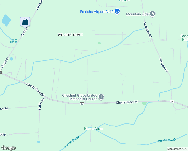 map of restaurants, bars, coffee shops, grocery stores, and more near 205 Joe Cross Road in Gurley