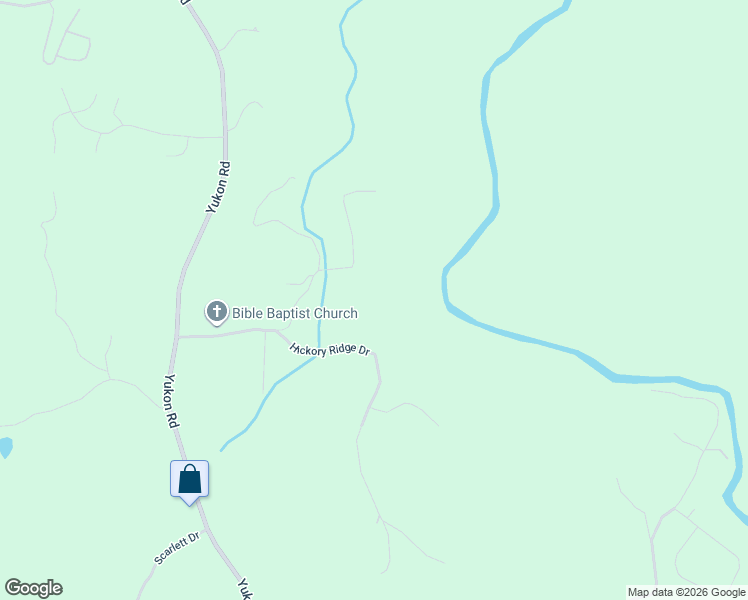 map of restaurants, bars, coffee shops, grocery stores, and more near 201 Hickory Ridge Drive in Ellijay