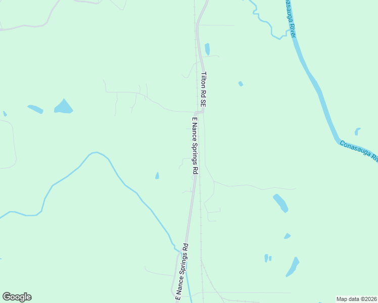 map of restaurants, bars, coffee shops, grocery stores, and more near 4340 Nance Springs Circle Southeast in Dalton