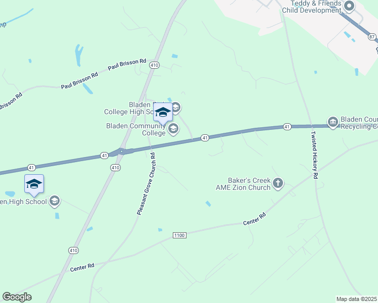 map of restaurants, bars, coffee shops, grocery stores, and more near West Street in Elizabethtown