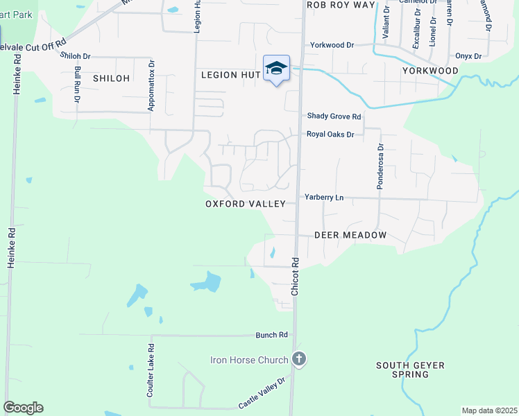 map of restaurants, bars, coffee shops, grocery stores, and more near 7704 Claybrook Road in Little Rock