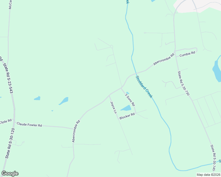 map of restaurants, bars, coffee shops, grocery stores, and more near 1613 Abercrombie Road in Fountain Inn