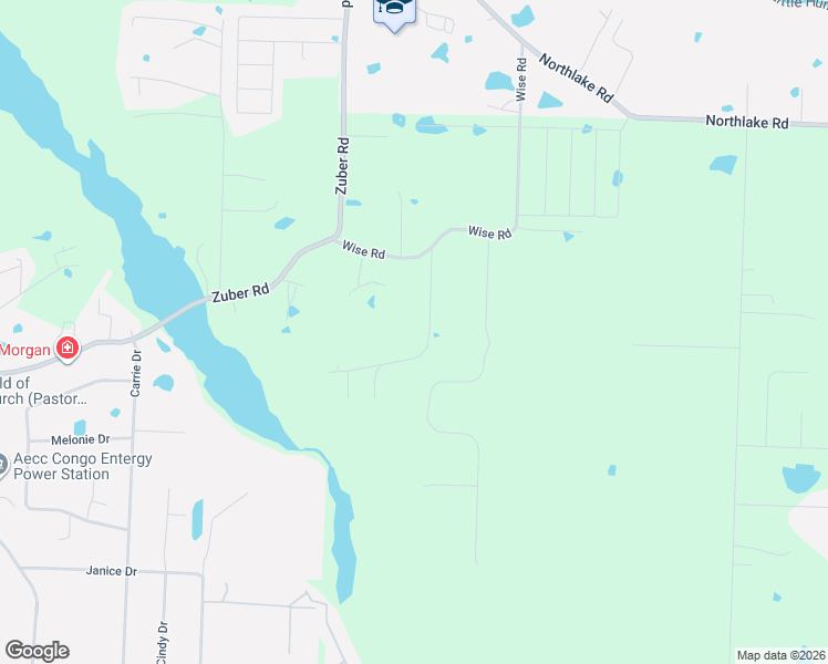 map of restaurants, bars, coffee shops, grocery stores, and more near 8923 Amber Lane in Alexander