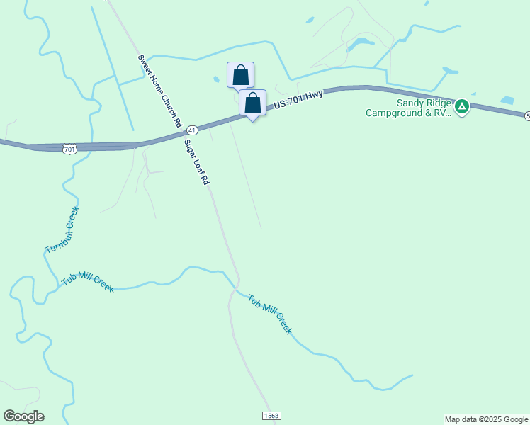 map of restaurants, bars, coffee shops, grocery stores, and more near 317 Woodlief Acres Road in Elizabethtown