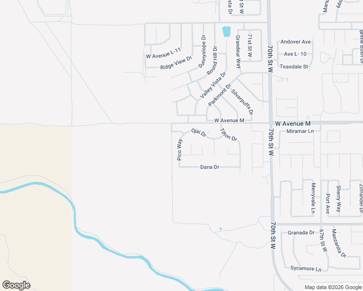 map of restaurants, bars, coffee shops, grocery stores, and more near 41908 Pico Way in Palmdale