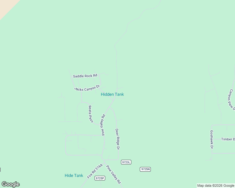 map of restaurants, bars, coffee shops, grocery stores, and more near 2563 Pine Valley Road in Happy Jack