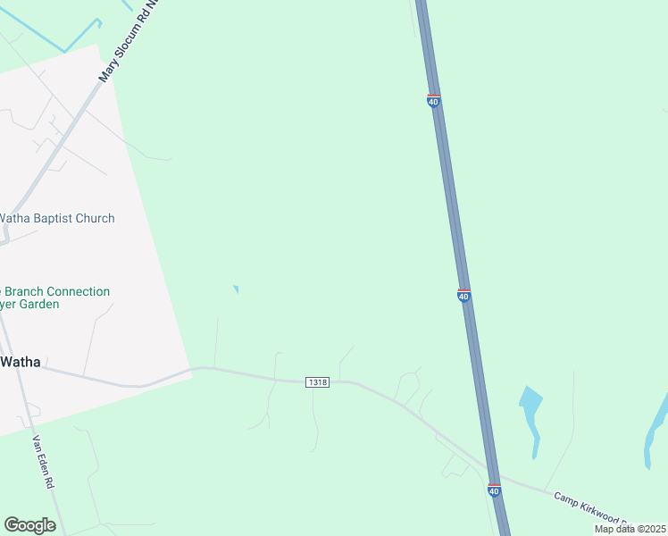 map of restaurants, bars, coffee shops, grocery stores, and more near 71 Bunker Hill Lane in Watha