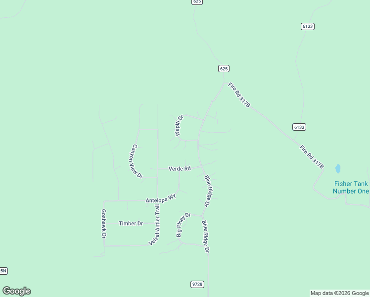 map of restaurants, bars, coffee shops, grocery stores, and more near 2662 Wapiti Drive in Happy Jack