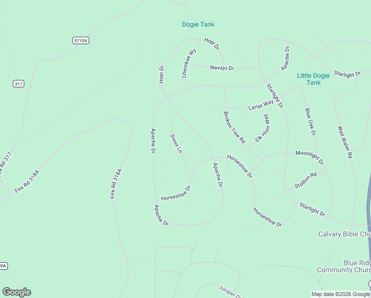 map of restaurants, bars, coffee shops, grocery stores, and more near 2421 Sioux Lane in Happy Jack