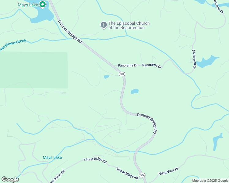 map of restaurants, bars, coffee shops, grocery stores, and more near 24 Primrose Drive in Sautee Nacoochee