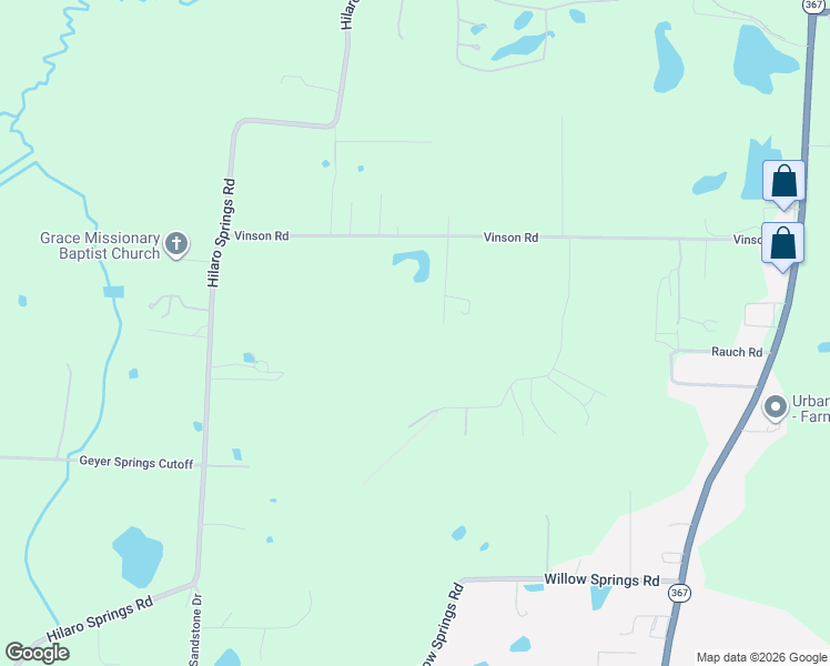 map of restaurants, bars, coffee shops, grocery stores, and more near 11404 Mewborn Road in Little Rock