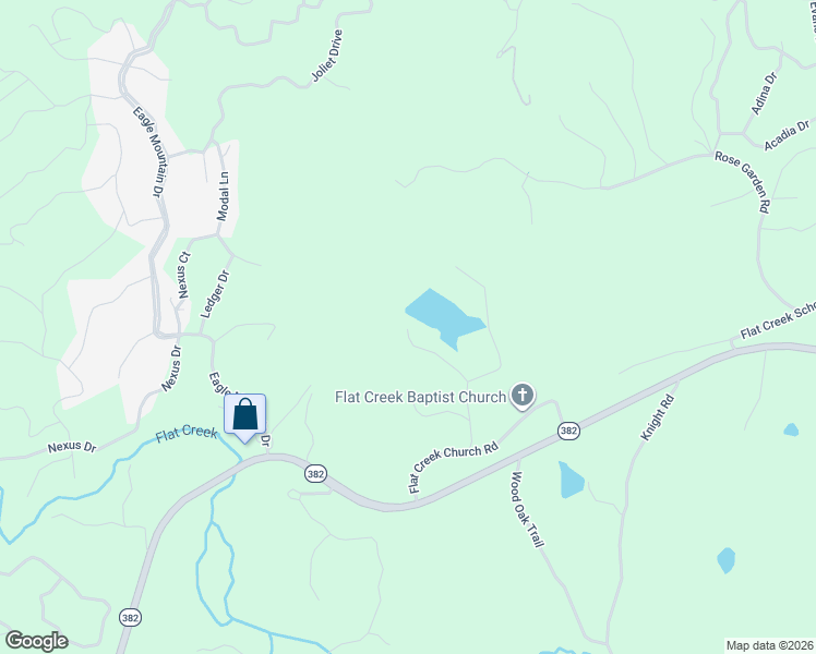 map of restaurants, bars, coffee shops, grocery stores, and more near 158 Walnut Ridge Terrace in Ellijay