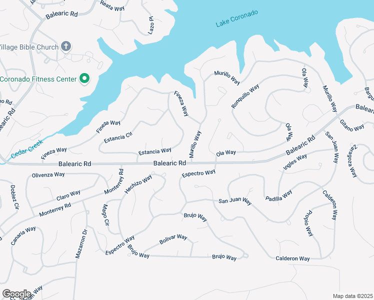 map of restaurants, bars, coffee shops, grocery stores, and more near 7 Murillo Way in Hot Springs Village