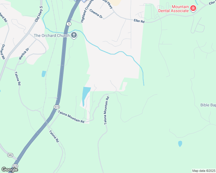 map of restaurants, bars, coffee shops, grocery stores, and more near 81 Talona Ridge Drive in Ellijay