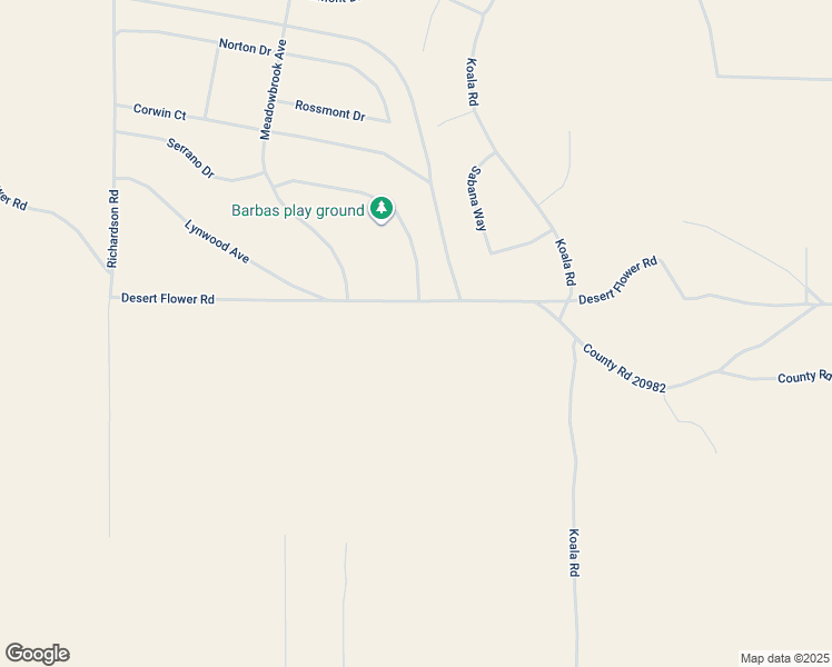 map of restaurants, bars, coffee shops, grocery stores, and more near Koala Road in Adelanto