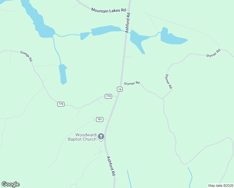 map of restaurants, bars, coffee shops, grocery stores, and more near 1522 Ashford Road in Chester