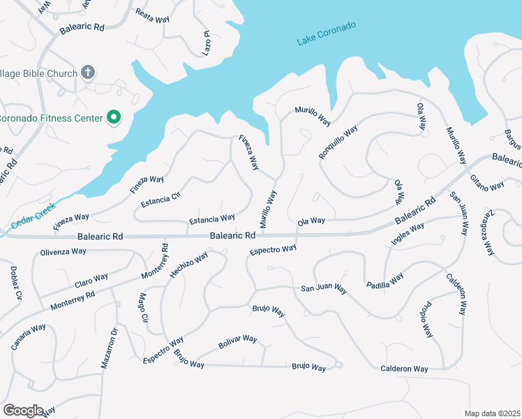map of restaurants, bars, coffee shops, grocery stores, and more near 7 Murillo Way in Hot Springs Village