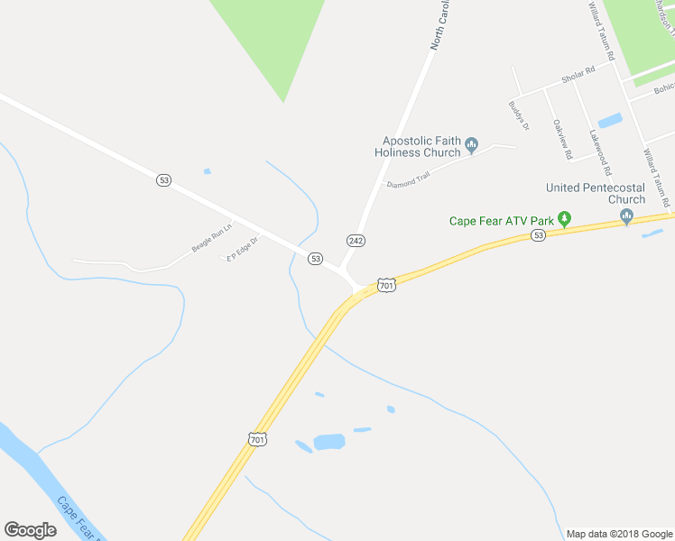 map of restaurants, bars, coffee shops, grocery stores, and more near 11 Highway 53 in Elizabethtown