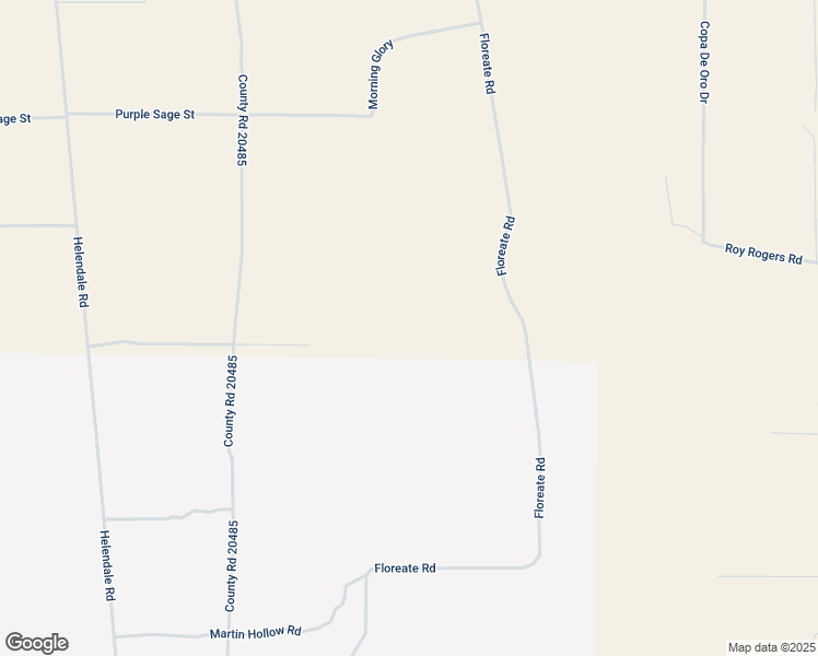 map of restaurants, bars, coffee shops, grocery stores, and more near Desert Flower Road in Adelanto