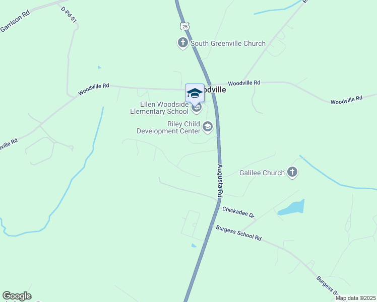 map of restaurants, bars, coffee shops, grocery stores, and more near 214 Ellen Woodside Street in Pelzer