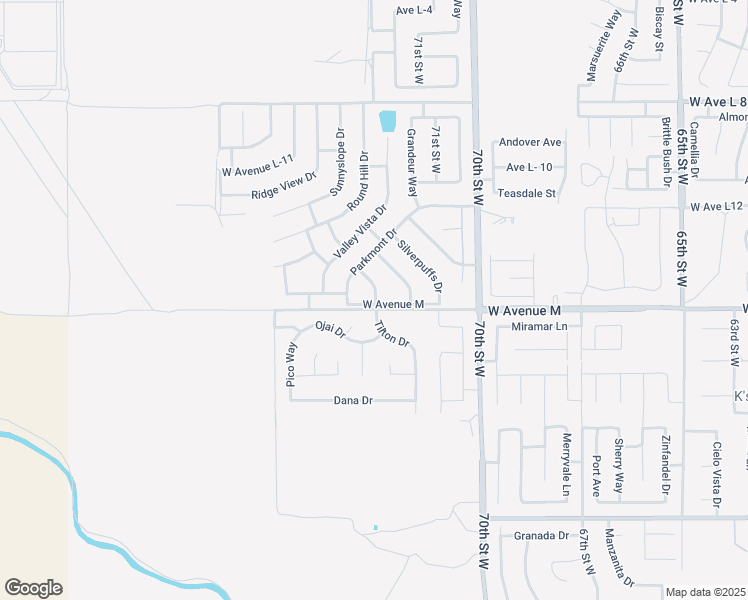 map of restaurants, bars, coffee shops, grocery stores, and more near 7229 Columbia Way in Lancaster