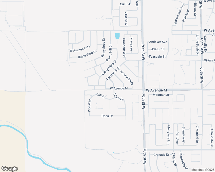map of restaurants, bars, coffee shops, grocery stores, and more near 7229 Columbia Way in Lancaster