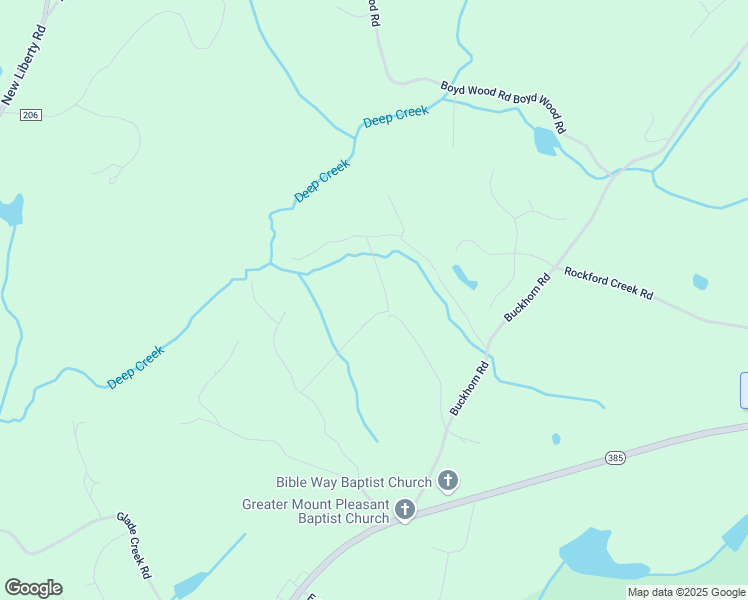 map of restaurants, bars, coffee shops, grocery stores, and more near 350 Caribou Lane in Clarkesville