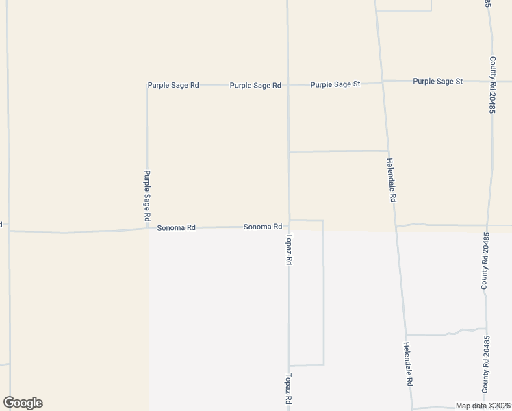 map of restaurants, bars, coffee shops, grocery stores, and more near 11850 Sonoma Road in Adelanto