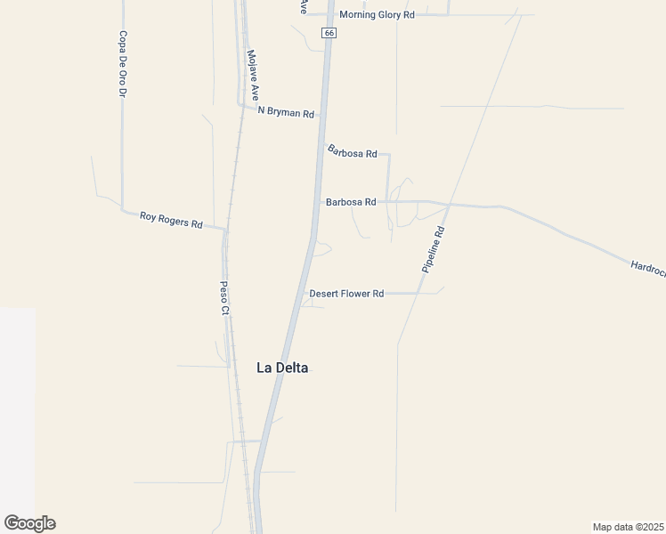 map of restaurants, bars, coffee shops, grocery stores, and more near 14756 Hardrock Davis Road in San Bernardino County