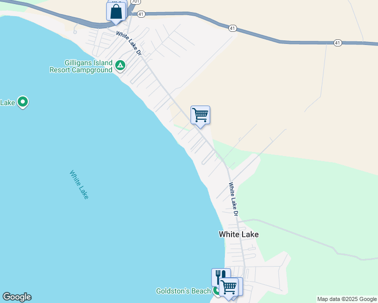 map of restaurants, bars, coffee shops, grocery stores, and more near 86 Leisure Lane in Elizabethtown