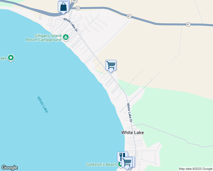 map of restaurants, bars, coffee shops, grocery stores, and more near 83 Leisure Lane in Elizabethtown