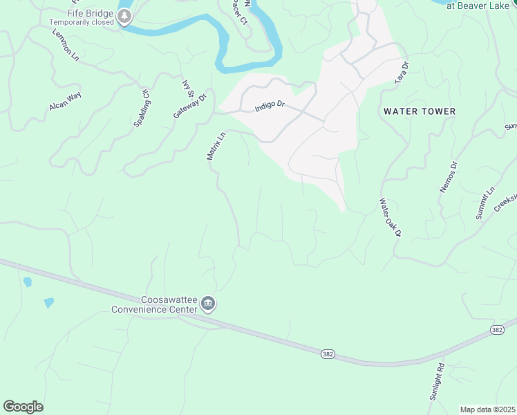 map of restaurants, bars, coffee shops, grocery stores, and more near Colgate Court in Ellijay