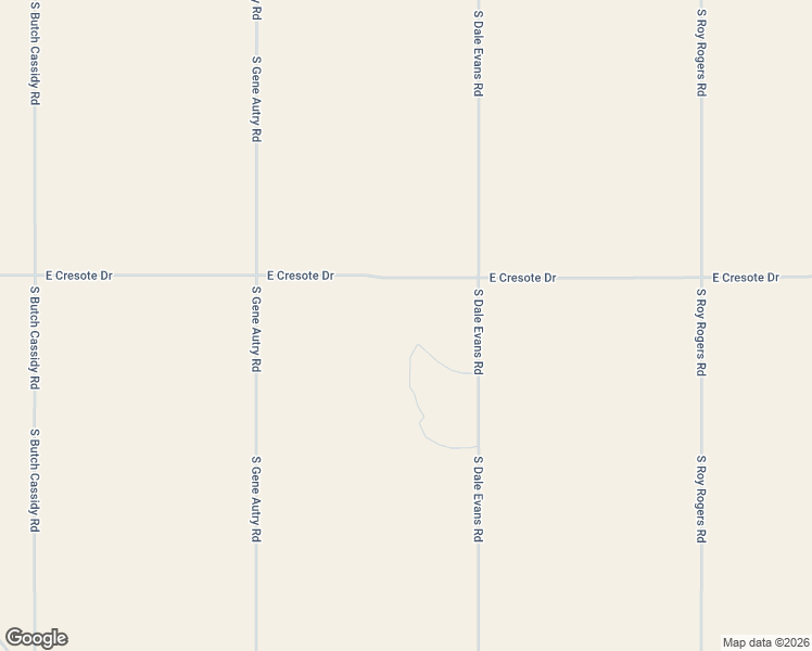 map of restaurants, bars, coffee shops, grocery stores, and more near 20063 South Dale Evans Road in Yucca