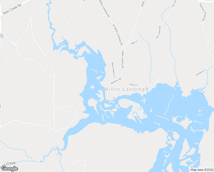 map of restaurants, bars, coffee shops, grocery stores, and more near 126 Mullens Road in Hubert