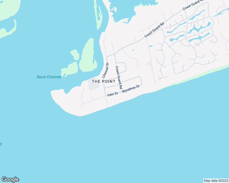 map of restaurants, bars, coffee shops, grocery stores, and more near 11008 Inlet Drive in Emerald Isle