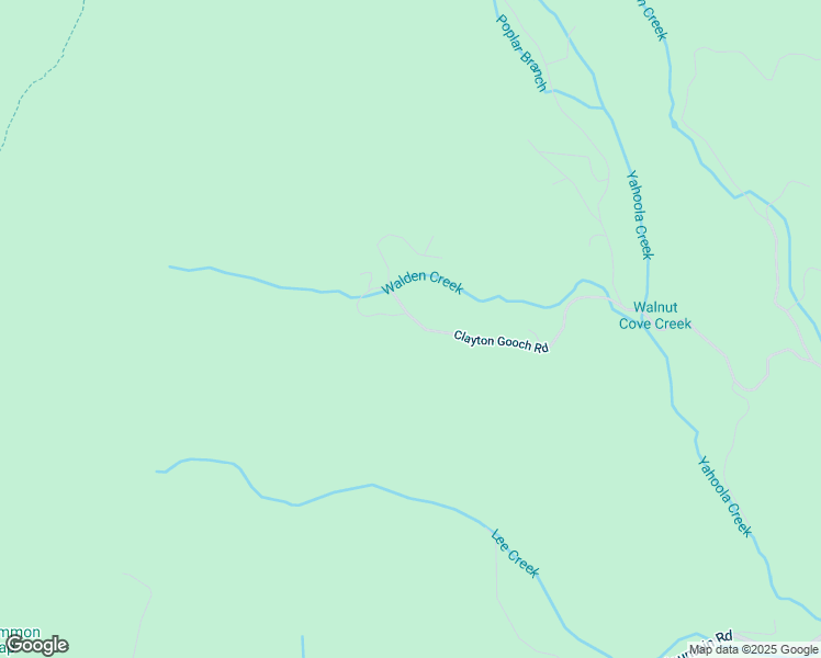 map of restaurants, bars, coffee shops, grocery stores, and more near 581 Clayton Gooch Road in Dahlonega