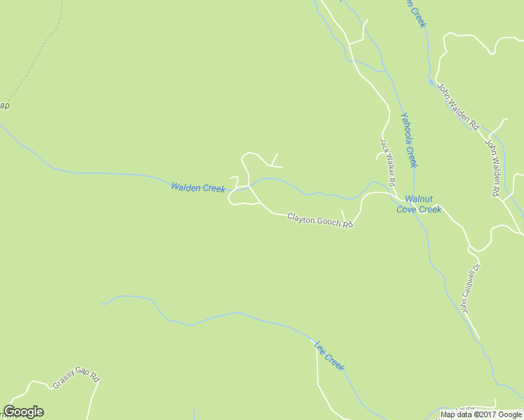 map of restaurants, bars, coffee shops, grocery stores, and more near 581 Clayton Gooch Road in Dahlonega
