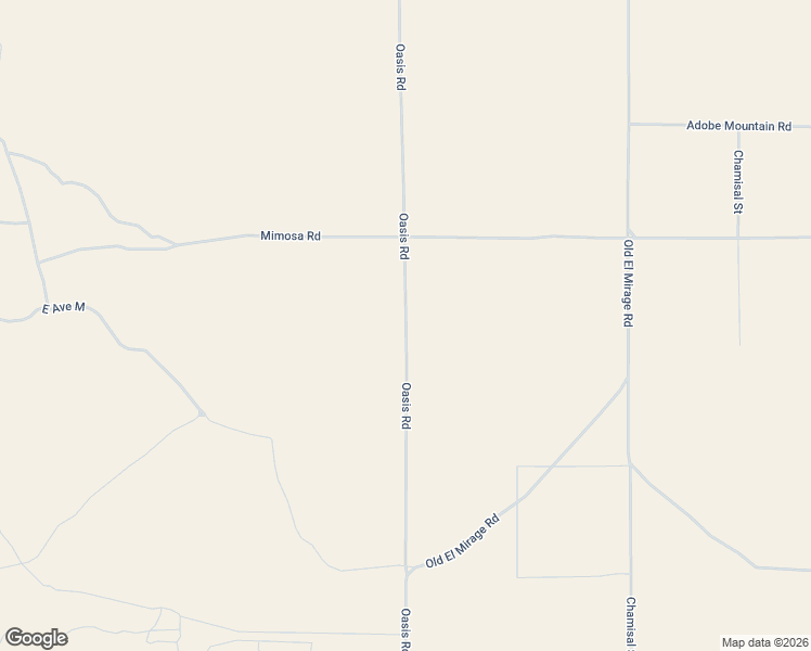 map of restaurants, bars, coffee shops, grocery stores, and more near 21922 Oasis Road in Adelanto