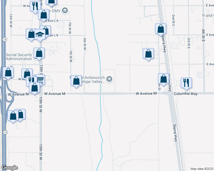 map of restaurants, bars, coffee shops, grocery stores, and more near in Lancaster