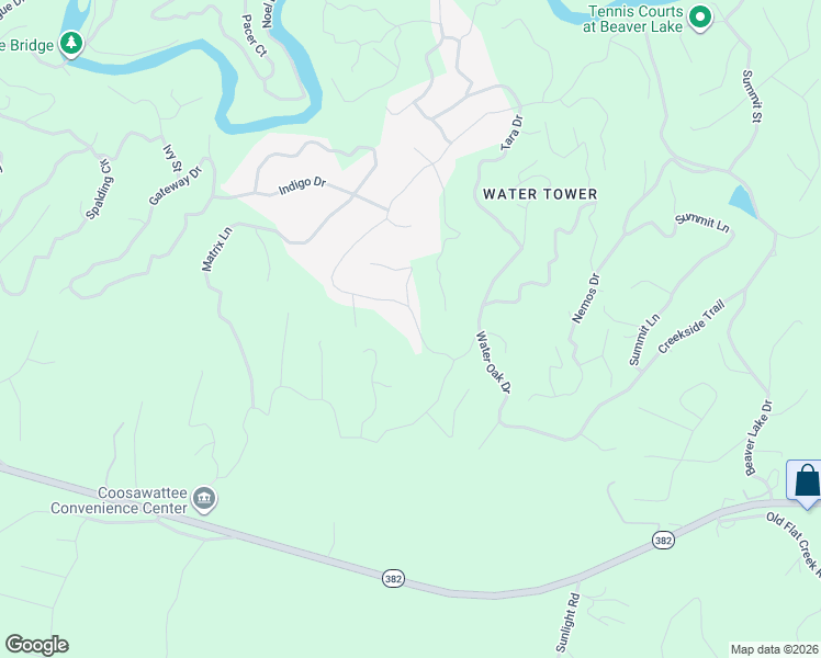 map of restaurants, bars, coffee shops, grocery stores, and more near 1176 Villa Drive in Ellijay