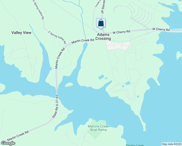 map of restaurants, bars, coffee shops, grocery stores, and more near in Adams Crossing