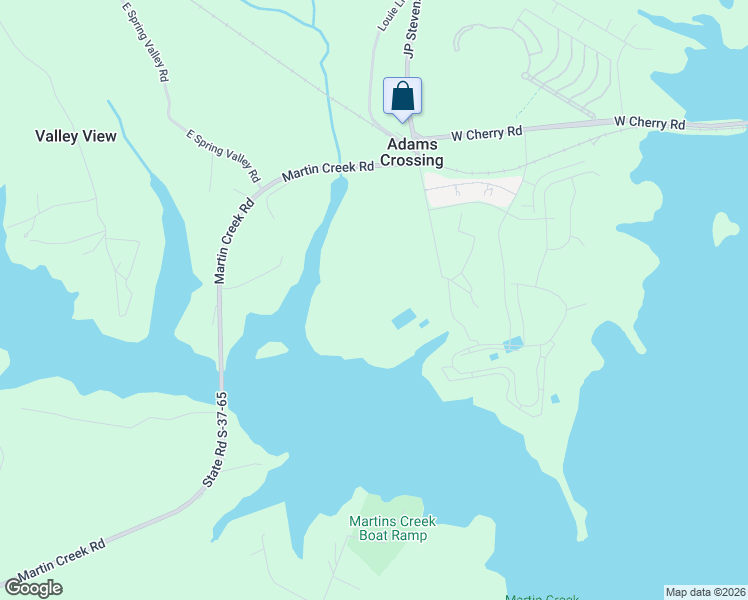 map of restaurants, bars, coffee shops, grocery stores, and more near in Adams Crossing