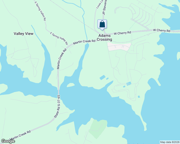 map of restaurants, bars, coffee shops, grocery stores, and more near in Adams Crossing