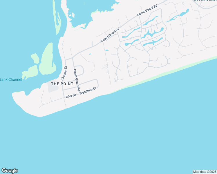 map of restaurants, bars, coffee shops, grocery stores, and more near Point Emerald Blvd in Emerald Isle