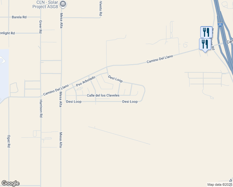 map of restaurants, bars, coffee shops, grocery stores, and more near in Belen