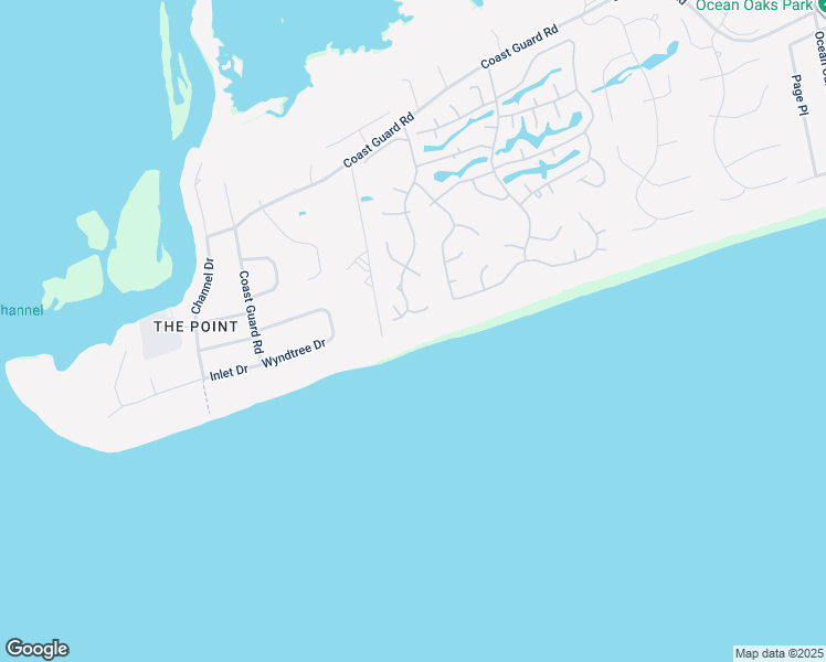 map of restaurants, bars, coffee shops, grocery stores, and more near 10215 Gulf Stream Drive in Emerald Isle