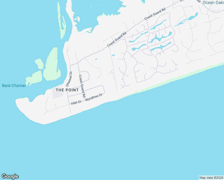 map of restaurants, bars, coffee shops, grocery stores, and more near Point Emerald Blvd in Emerald Isle