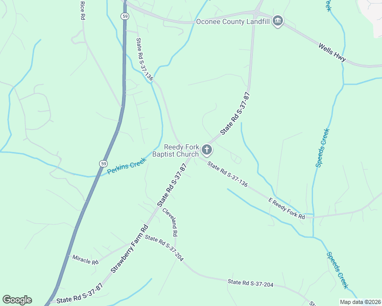 map of restaurants, bars, coffee shops, grocery stores, and more near 270 West Reedy Fork Road in Seneca