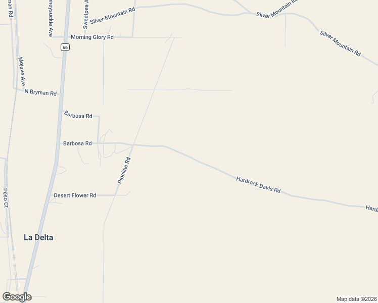 map of restaurants, bars, coffee shops, grocery stores, and more near Hardrock Davis Road in Oro Grande